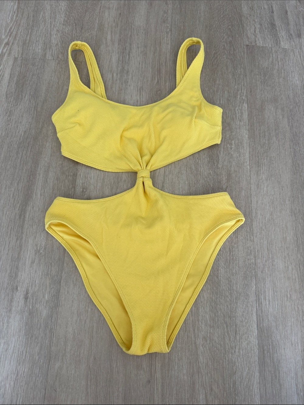 Abercrombie Yellow Swing Suit One Piece Small